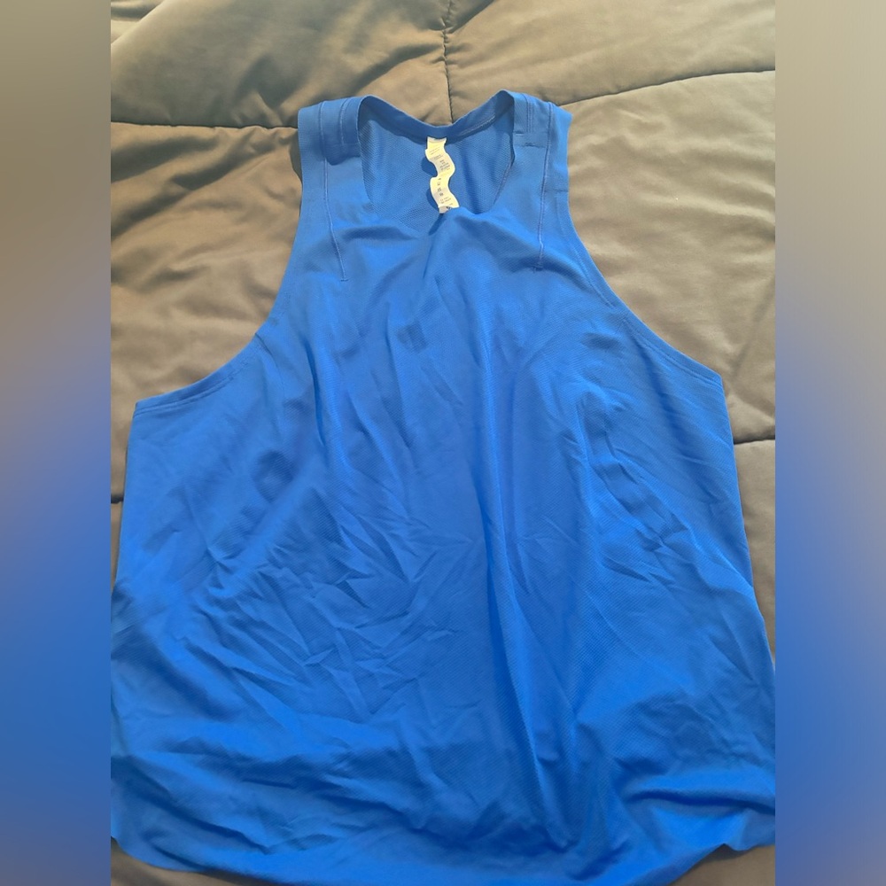 Lululemon Blue Tank size 10 like new